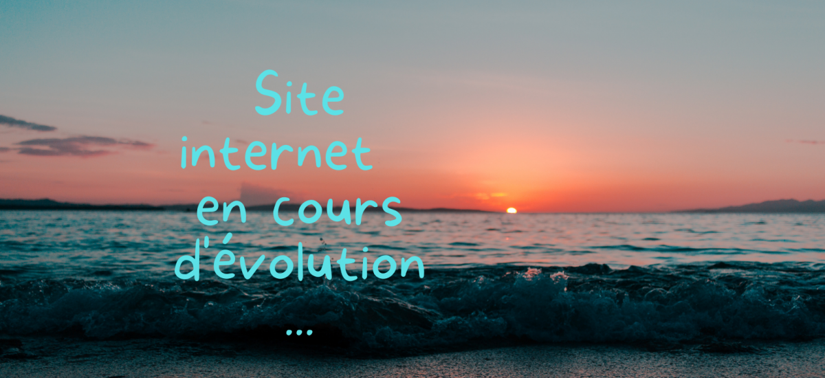Site internet en cours d'évolution Site internet en cours d'évolution